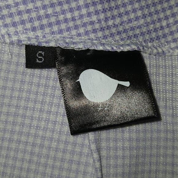 Lavender White Houndstooth Mini Skirt Juniors Size S - Picture 6 of 6